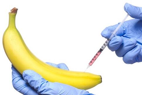 injekcinis varpos padidinimas banano pavyzdžiu